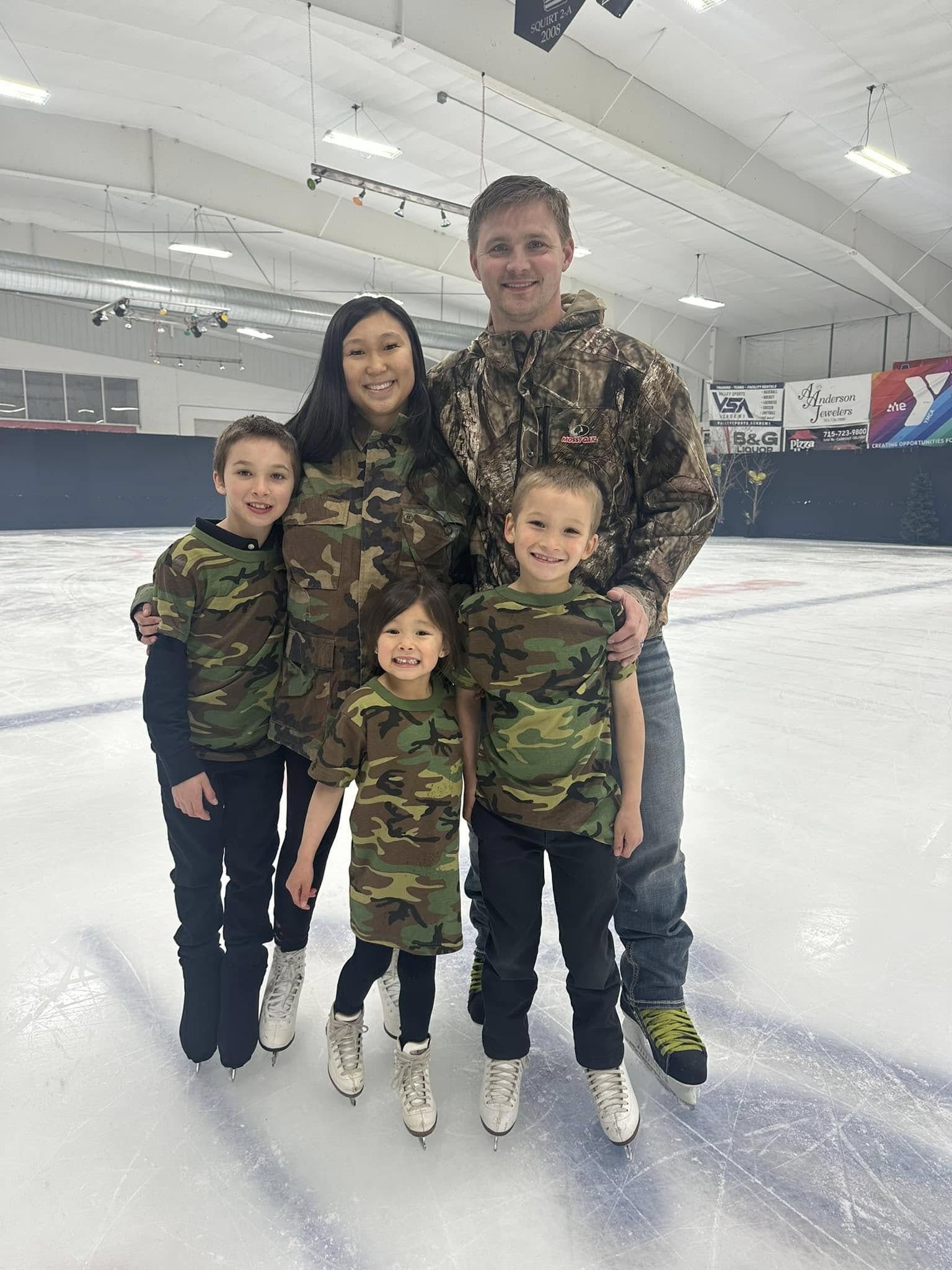 Dennis Fehr — Owner of Pioneer Painting, with family